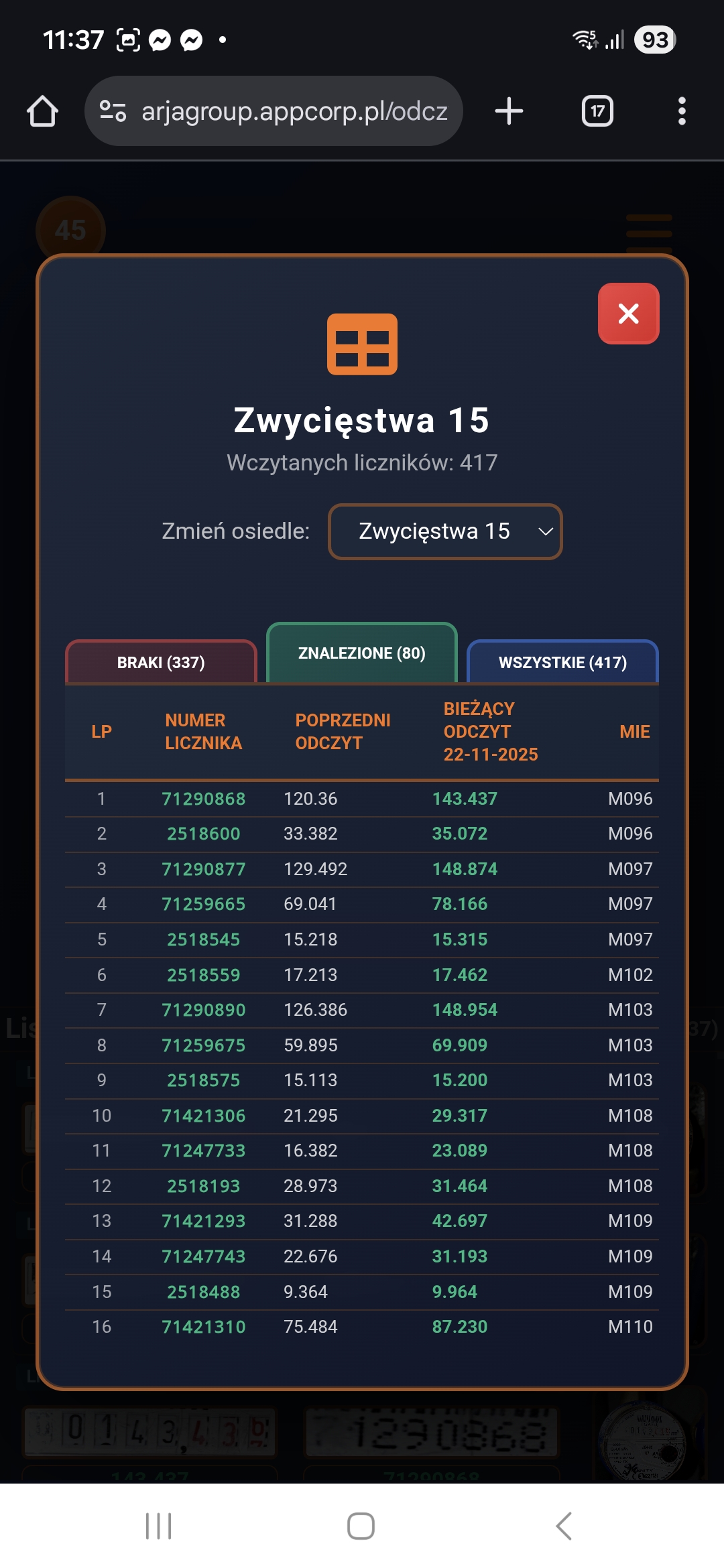 Znalezione